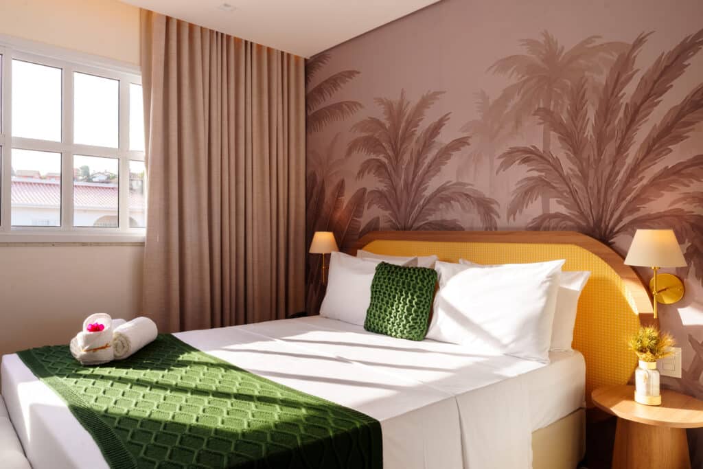 Como é o hotel Santé Vivre L’Expérience Quarto do hotel Santé Vivre L’Expérience