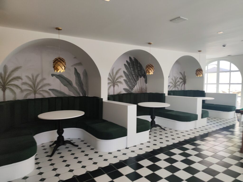 Como é o hotel Santé Vivre L’Expérience Restaurante do hotel Santé Vivre L’Expérience.