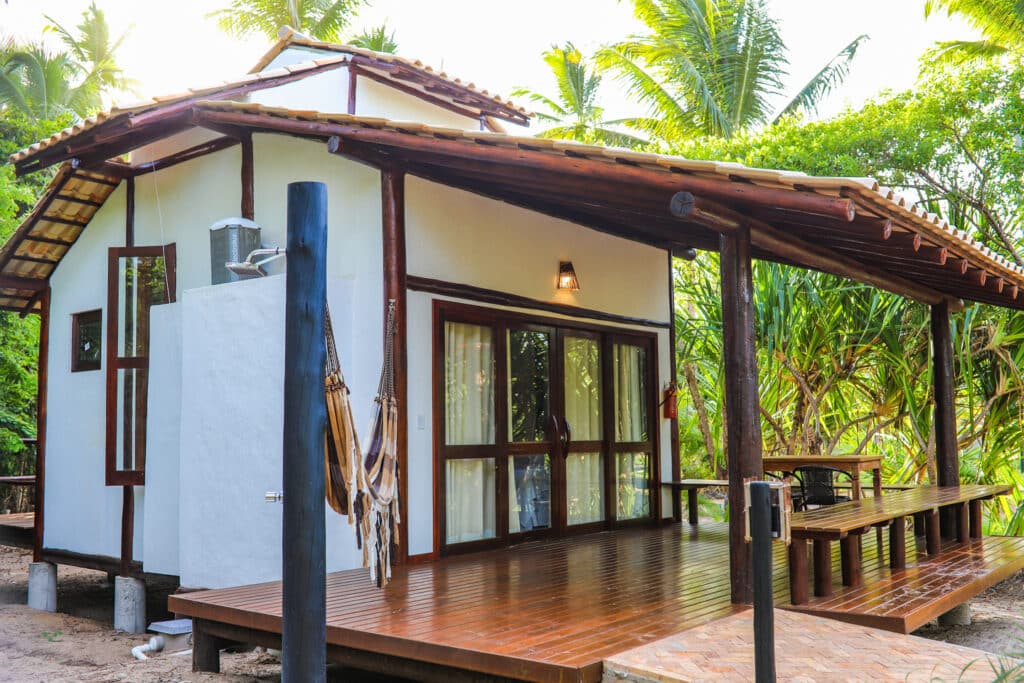 Vivant Eco Beach: como é se hospedar em Taipu de Fora com conforto e natureza preservada Bangalô